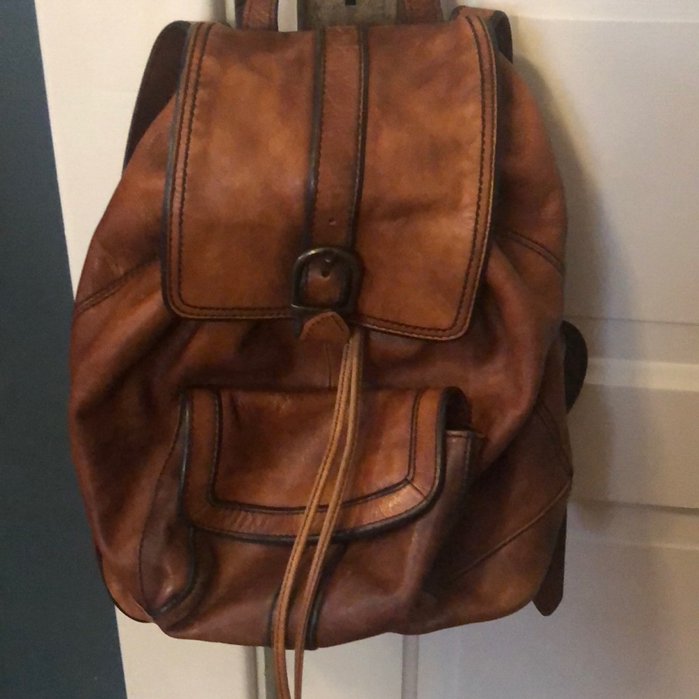 Drawstring Backpack Purse